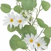 6ft. White Daisy Garland by Ashland®