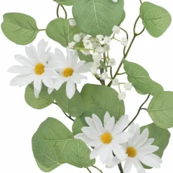 6ft. White Daisy Garland by Ashland®