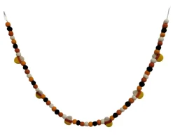 6ft. Wool Candy Corn & Pom Pom Garland by Ashland®