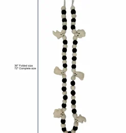 6ft. Wool Ghost & Pom Pom Garland by Ashland®