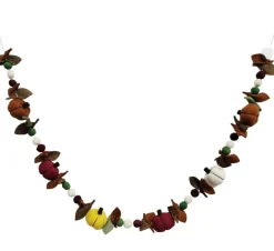 6ft. Wool Pumpkin & Pom Pom Garland by Ashland®