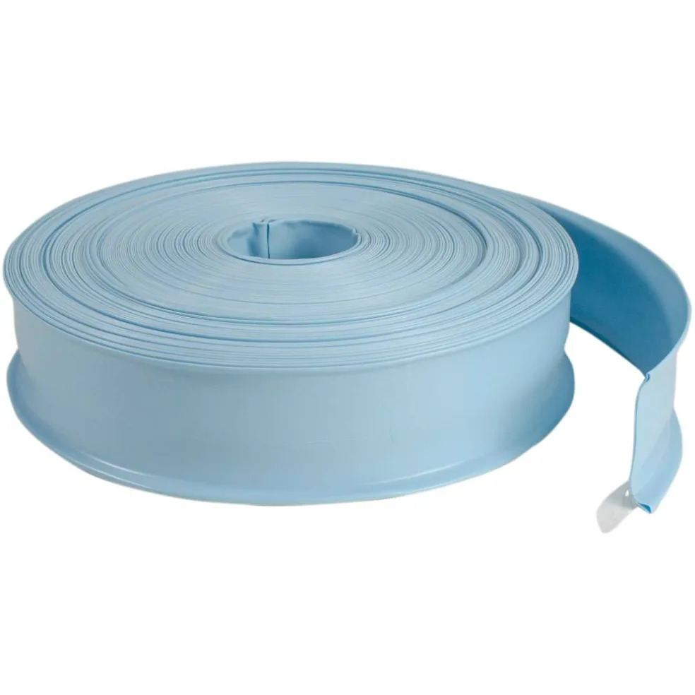 200ft. x 2" PVC Swimming Pool Filter Rolled Backwash Hose
