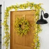 5ft. Yellow Forsythia & Berry Floral Spring Garland