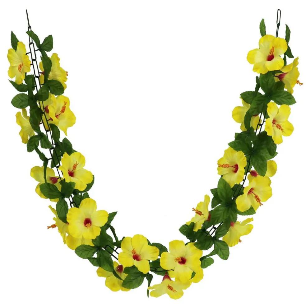 6ft. Yellow Hibiscus Garland by Ashland®