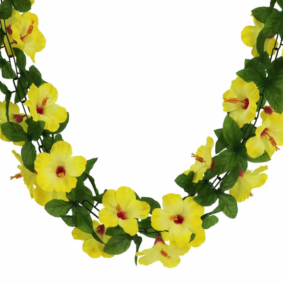 6ft. Yellow Hibiscus Garland by Ashland®