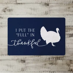 Full In Thankful Floor Mat
