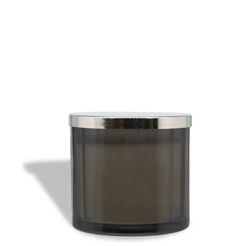 Full Moon: Black Timber & Red Cherry Scented Halloween Candle (12.5 oz)