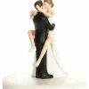 "Funny Sexy" Wedding Bride and Groom Cake Topper Figurine