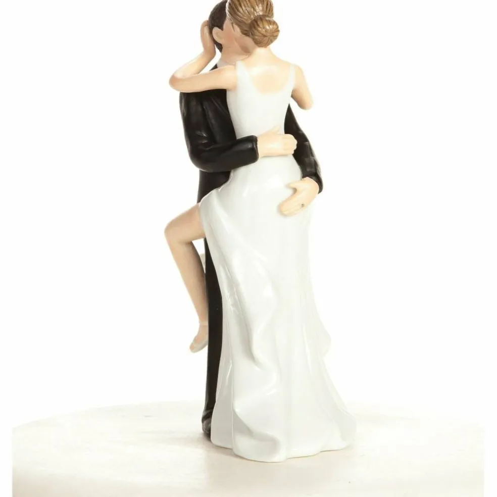 "Funny Sexy" Wedding Bride and Groom Cake Topper Figurine