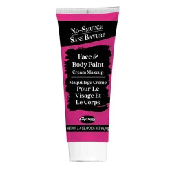 Fun World® 3.4oz. Cream No-Smudge Face & Body Paint with Brush