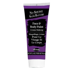 Fun World® 3.4oz. Cream No-Smudge Face & Body Paint with Brush