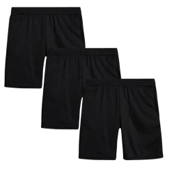 Galaxy by Harvic Boys Active Mesh Basketball Shorts 3 Pack
