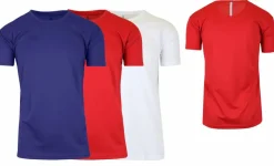 Galaxy By Harvic Crew Neck Men's T-Shirt 3 Pack