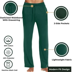 Galaxy by Harvic Men Classic Lounge Pants (Sizes, S-3XL)