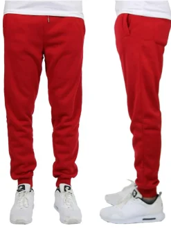 Galaxy by Harvic Men's Fleece-Lined Jogger Sweatpants