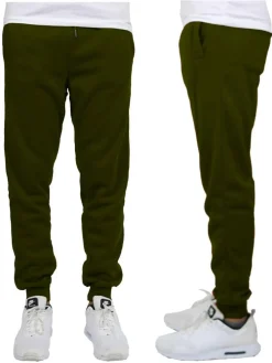 Galaxy by Harvic Men's Fleece-Lined Jogger Sweatpants