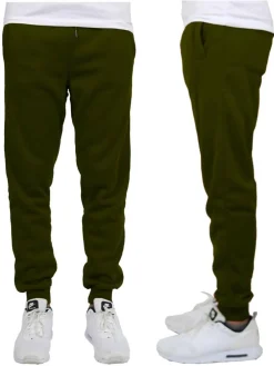 Galaxy by Harvic Men's Fleece-Lined Jogger Sweatpants
