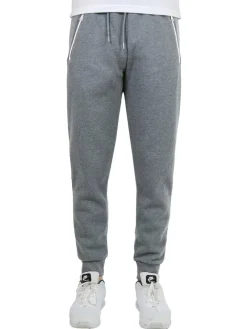 Galaxy by Harvic Men's Fleece-Lined Jogger Sweatpants With Zipper Pockets