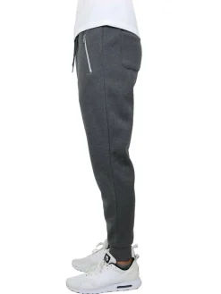 Galaxy by Harvic Men's Fleece-Lined Jogger Sweatpants With Zipper Pockets