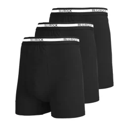 Galaxy by Harvic Men's Stretch Cotton Boxer Briefs 3 Pack