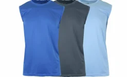 Galaxy by Harvic Performance Men's Muscle T-Shirt 3 Pack