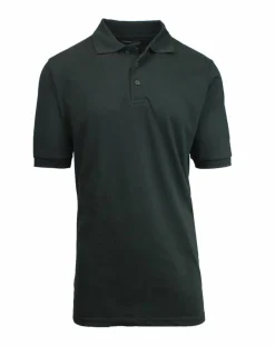 Galaxy By Harvic School Uniform Short Sleeve Men's Pique Polo Shirt