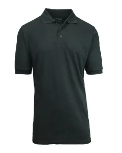 Galaxy By Harvic School Uniform Short Sleeve Men's Pique Polo Shirt