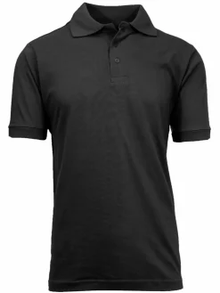 Galaxy by Harvic Short Sleeve Men's Pique Polo Shirt