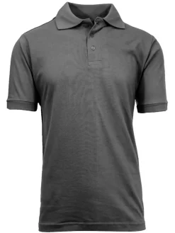 Galaxy by Harvic Short Sleeve Men's Pique Polo Shirt