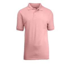 Galaxy by Harvic Short Sleeve Men's Pique Polo Shirt
