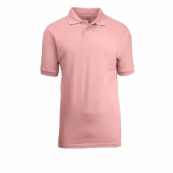 Galaxy by Harvic Short Sleeve Men's Pique Polo Shirt