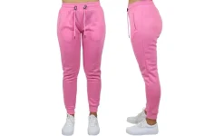 Galaxy by Harvic Slim Fit Heavyweight Fleece-Lined Women’s Joggers