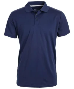 Galaxy by Harvic Tagless Dry-Fit Moisture-Wicking Men's Polo Shirt