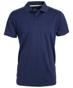 Galaxy by Harvic Tagless Dry-Fit Moisture-Wicking Men's Polo Shirt