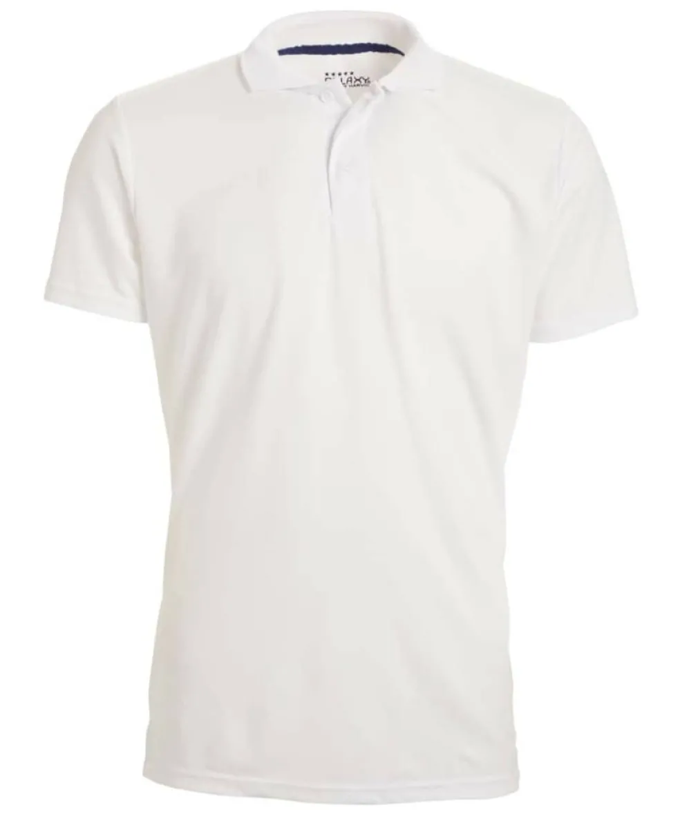 Galaxy by Harvic Tagless Dry-Fit Moisture-Wicking Men's Polo Shirt
