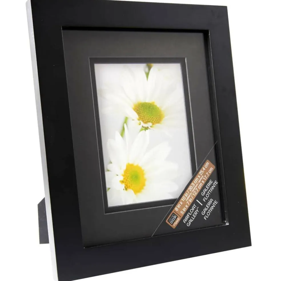 Gallery Black Frame with Black Double Mat by Studio Décor®