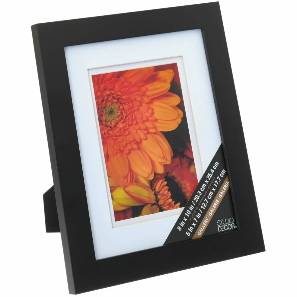 Gallery Black Frame with Double Mat by Studio Décor®