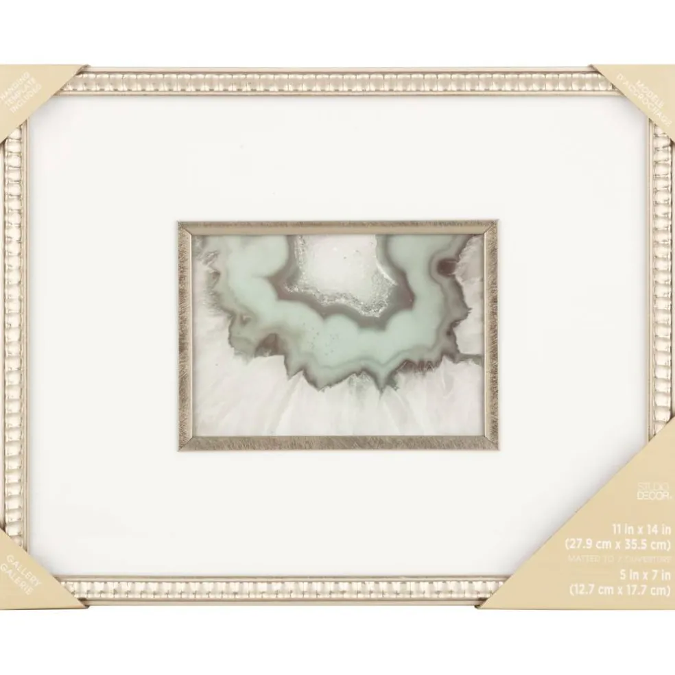 Gallery Metallic Gold Scalloped Frame with Mat by Studio Décor®