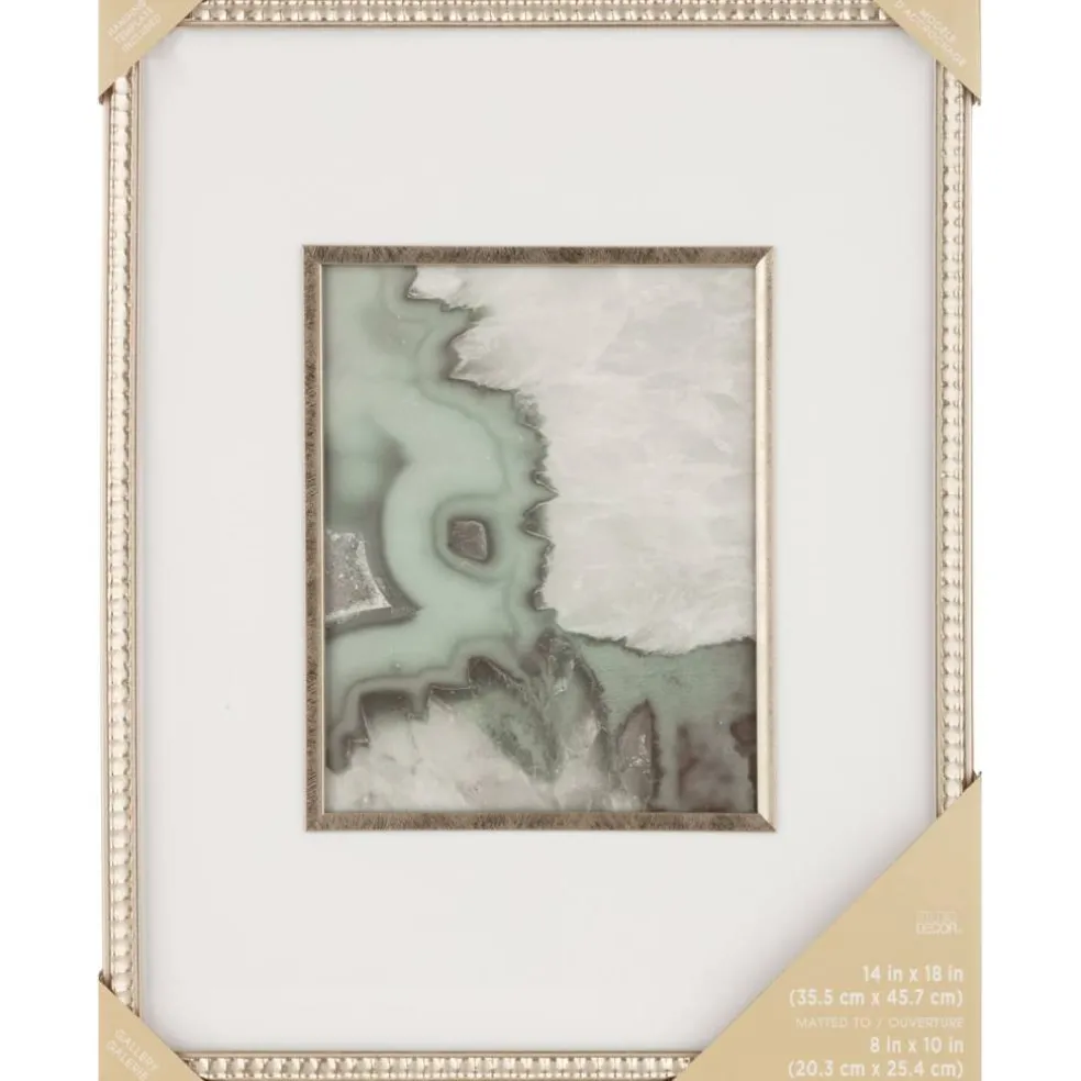 Gallery Metallic Gold Scalloped Frame with Mat by Studio Décor®