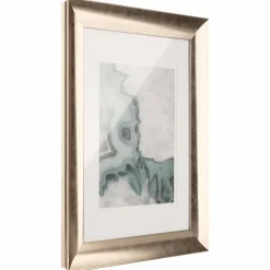 Gallery Metallic Gold Scooped Frame with Mat by Studio Décor®