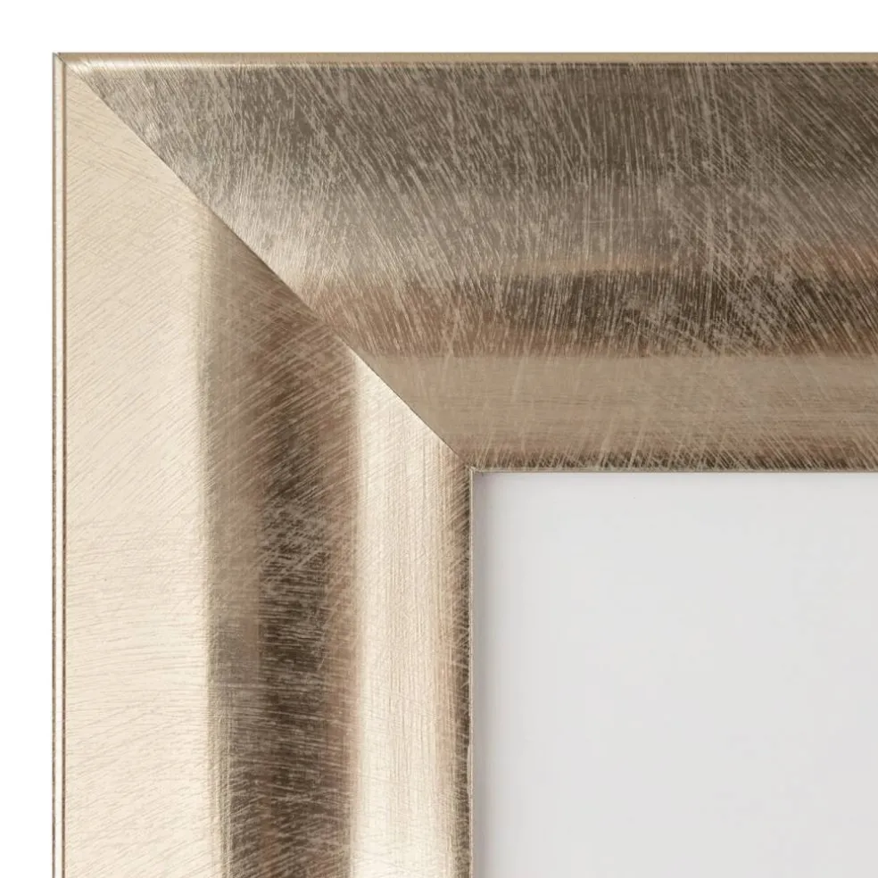 Gallery Metallic Gold Scooped Frame with Mat by Studio Décor®