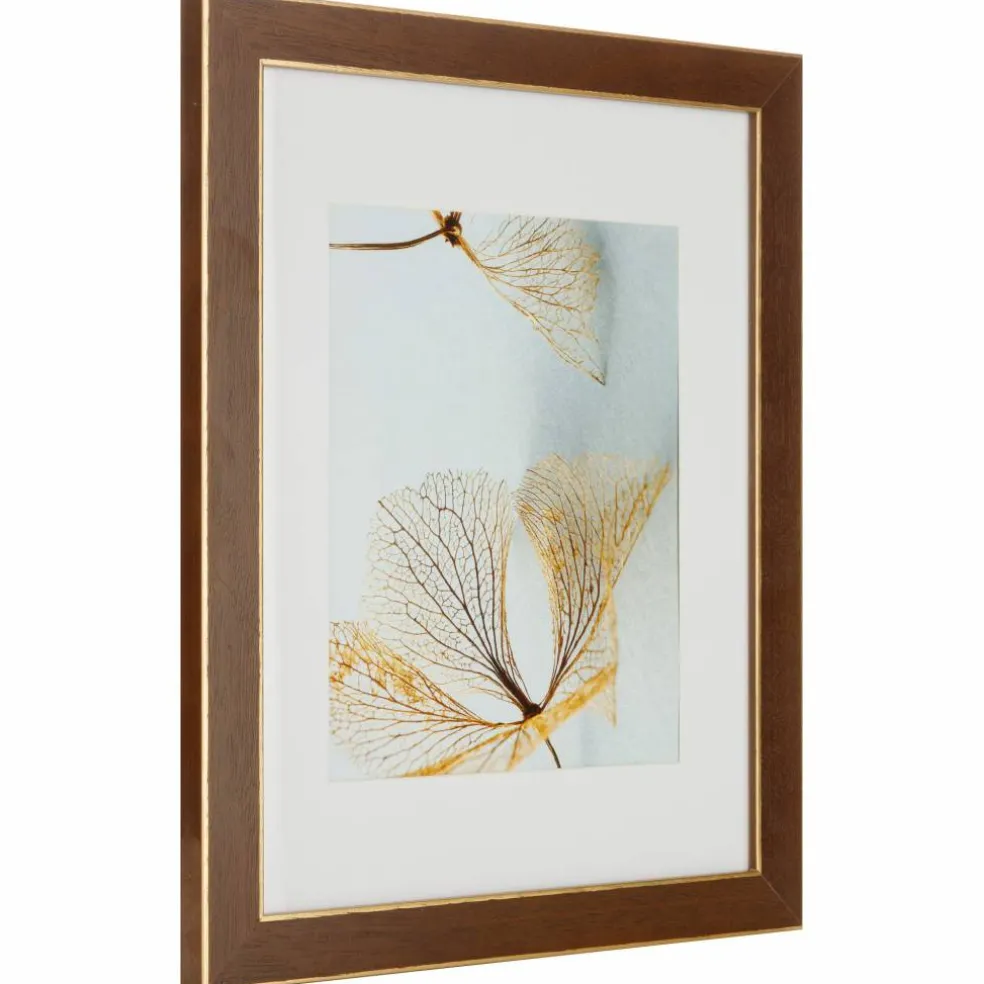 Gallery™ Walnut & Gold Trim Frame with Mat by Studio Décor®