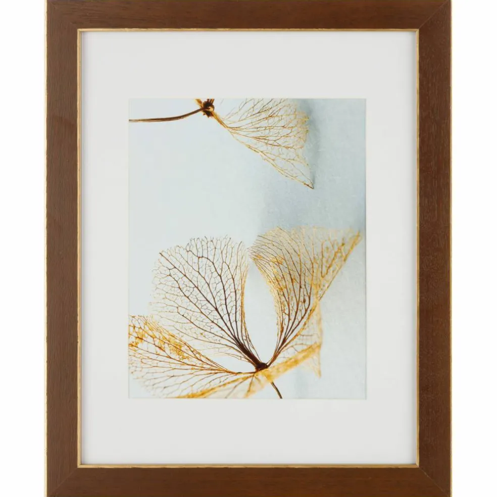 Gallery™ Walnut & Gold Trim Frame with Mat by Studio Décor®