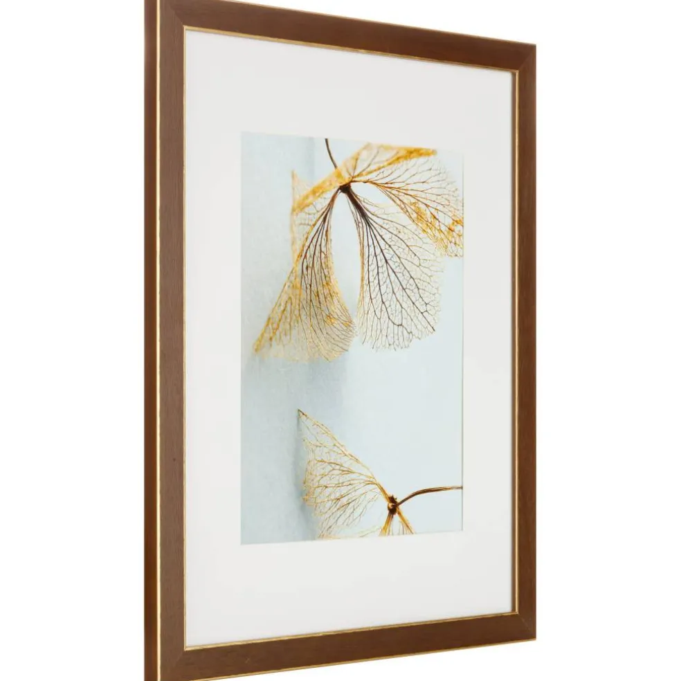 Gallery™ Walnut & Gold Trim Frame with Mat by Studio Décor®