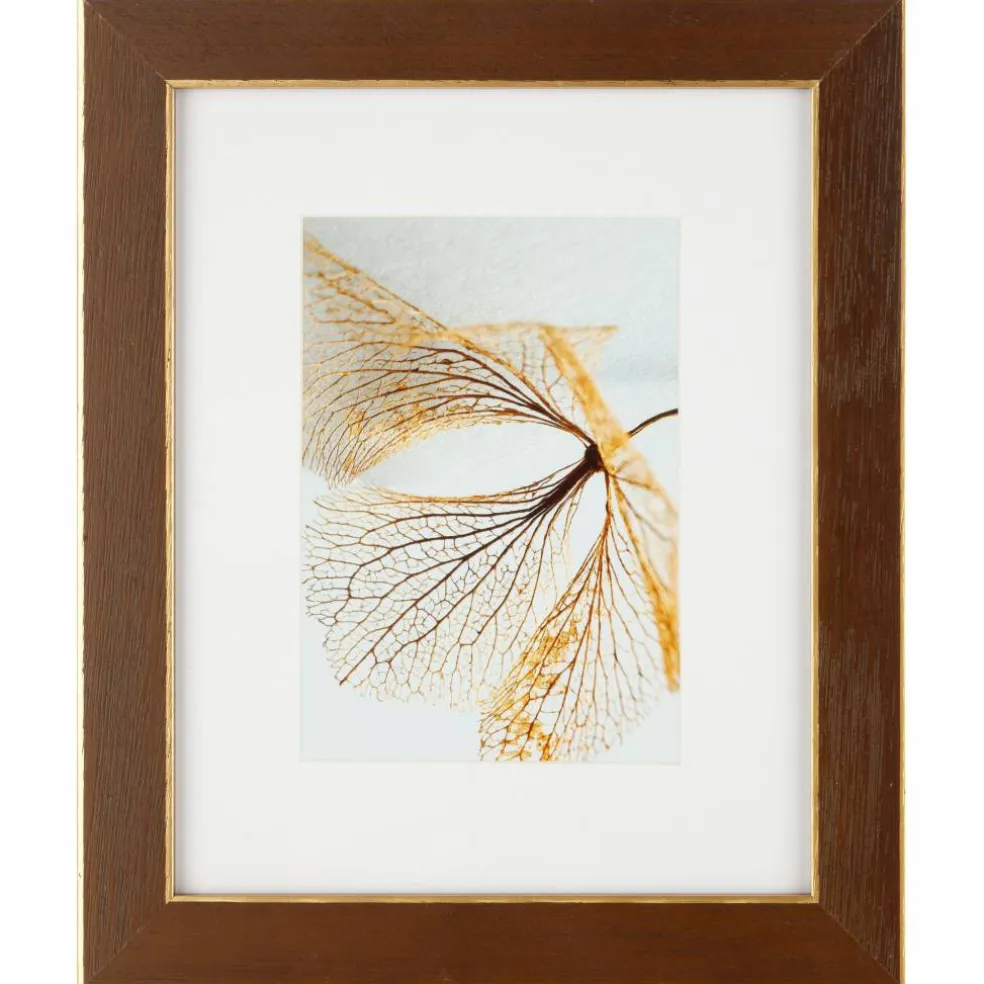 Gallery™ Walnut & Gold Trim Frame with Mat by Studio Décor®