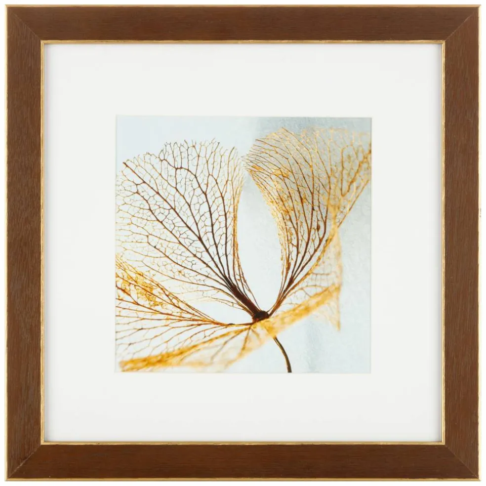 Gallery™ Walnut & Gold Trim Frame with Mat by Studio Décor®