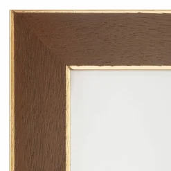 Gallery™ Walnut & Gold Trim Frame with Mat by Studio Décor®