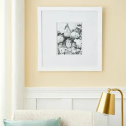 Gallery White Square Wall Frame with Double Mat by Studio Décor®