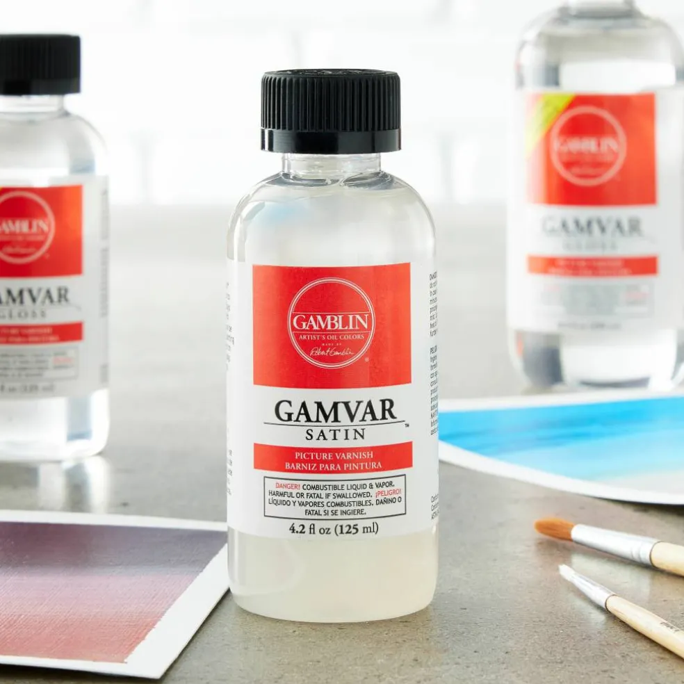 Gamblin Gamvar Satin Picture Varnish