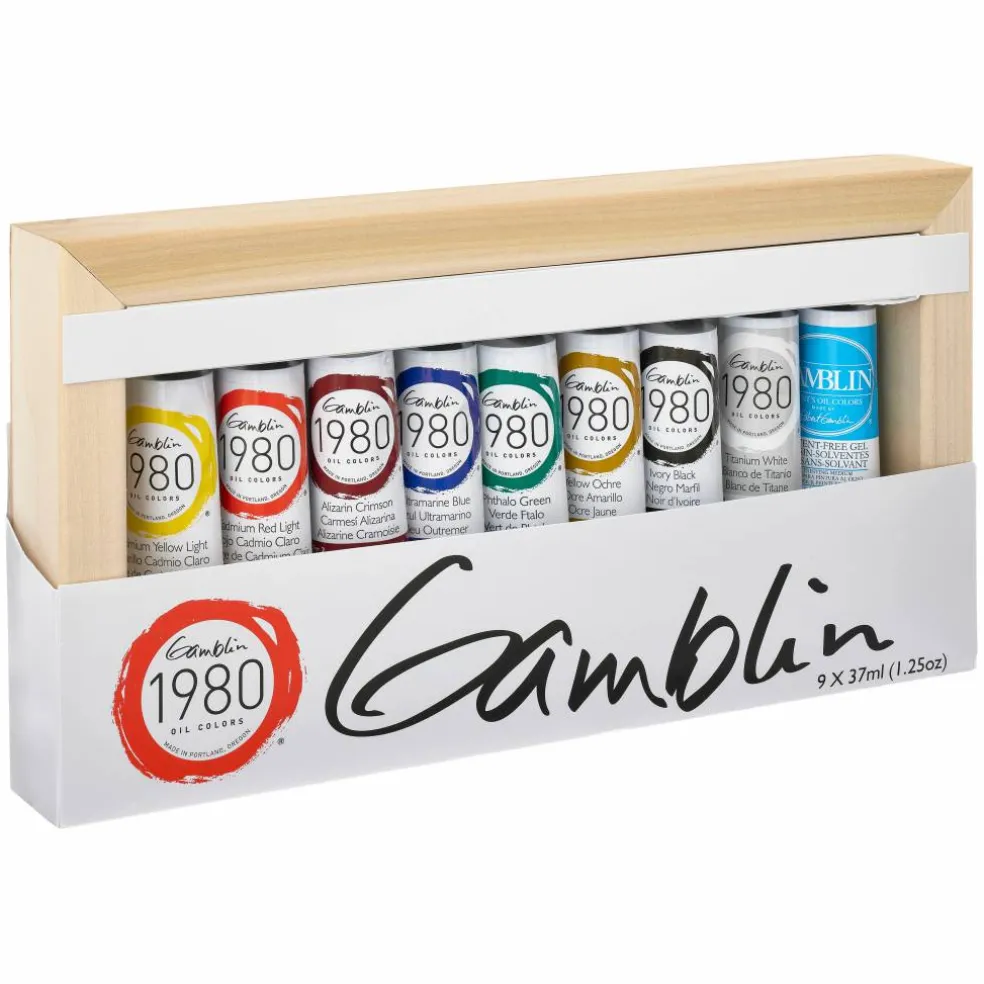 Gamblin 1980 Oil Colors Introductory Set